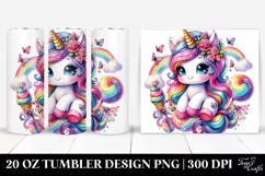 Funny Unicorn | 20 oz Tumbler Product Image 1