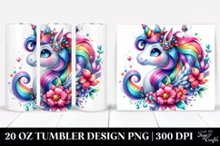Funny Unicorn | 20 oz Tumbler Product Image 1