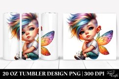 Baby Fairy with Cool Haircut | 20 oz Tumbler Product Image 1