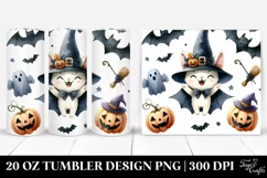 Funny Halloween Bat Clipart 20 Oz Tumbler Product Image 1