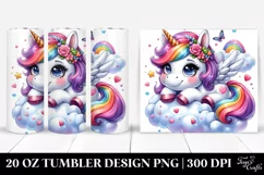 Funny Unicorn | 20 oz Tumbler Product Image 1