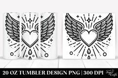 Love 20 Oz Tumbler Png Product Image 1