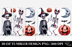 Funny Halloween Skeleton | 20 oz Tumbler Product Image 1