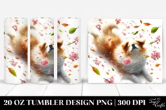 Spring Dog Tumbler | 20 Oz Tumbler Product Image 1