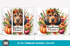 Watercolor Baby Bloodhound | 20 oz Tumbler Product Image 1
