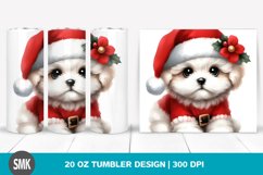 Watercolor Baby Bichpoo | 20 oz Tumbler Product Image 1