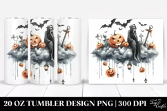 Undead Halloween Cloud | 20 oz Tumbler Product Image 1