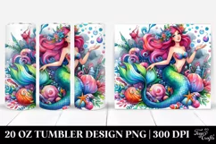 Funny Mermaid | 20 oz Tumbler Product Image 1