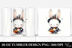Cute Baby Bunny Halloween 20 Oz Tumbler Product Image 1