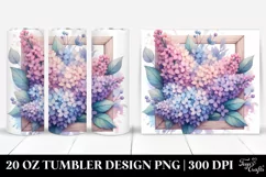 Abstract Wooden Stained Tumbler Design Product Image 1