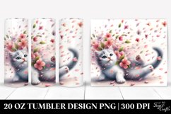 Spring Cat Tumbler | 20 Oz Tumbler Product Image 1