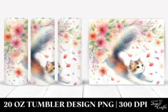 Spring Cat Tumbler | 20 Oz Tumbler Product Image 1