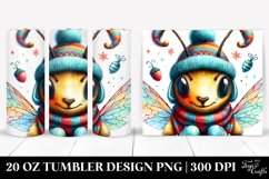 Christmas PNG 20 Oz Tumbler Design Product Image 1