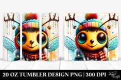 Christmas PNG 20 Oz Tumbler Design Product Image 1