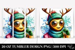 Christmas PNG 20 Oz Tumbler Design Product Image 1