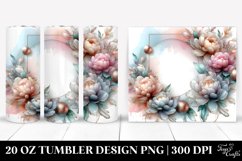 Pastel Peonies | 20 oz Tumbler Product Image 1