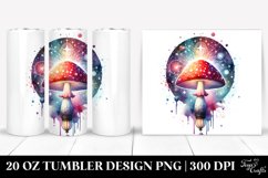 Magical Celestial Mushroom 20 Oz Tumbler Product Image 1