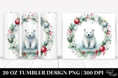 Christmas PNG 20 Oz Tumbler Design Product Image 1