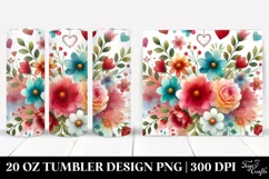 Valentines 20 Oz Tumbler Png Product Image 1