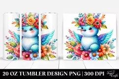 dancing Baby Unicorn Tumbler Product Image 1