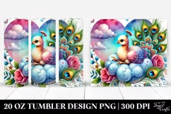 Spring 20 Oz Tumbler Png Product Image 1