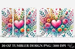 Love 20 Oz Tumbler Png Product Image 1