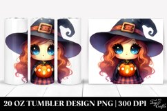 Witch Vibrant Drawing | 20 oz Tumbler Product Image 1