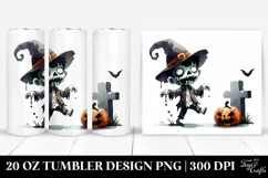 Simple Funny Halloween Clipart 20 Oz Tumbler Product Image 1