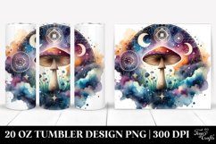 Magical Celestial Mushroom 20 Oz Tumbler Product Image 1