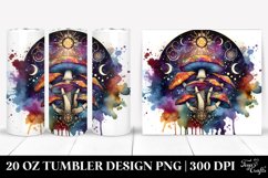 Magical Celestial Mushroom 20 Oz Tumbler Product Image 1
