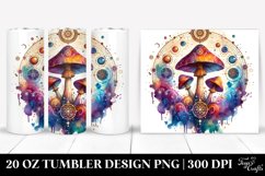 Magical Celestial Mushroom 20 Oz Tumbler Product Image 1