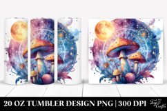 Magical Celestial Mushroom 20 Oz Tumbler Product Image 1