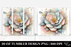 Camellia Pastel | 20 Oz Tumbler Product Image 1