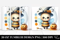 Cute Baby Bee Halloween 20 Oz Tumbler Product Image 1