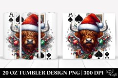 Christmas PNG 20 Oz Tumbler Design Product Image 1