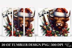 Christmas PNG 20 Oz Tumbler Design Product Image 1