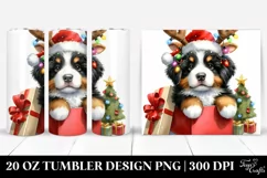 Extremely Expressive Baby Bernese Mountain Dog 20 Oz Tumbler Product Image 1