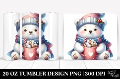 Christmas PNG 20 Oz Tumbler Design Product Image 1