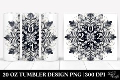 Snowflake with 2024 Clipart 20 Oz Tumbler Product Image 1