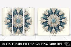 Snowflake with 2024 Clipart 20 Oz Tumbler Product Image 1