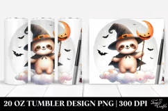Cute Baby Sloth Halloween 20 Oz Tumbler Product Image 1