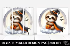 Cute Baby Sloth Halloween 20 Oz Tumbler Product Image 1
