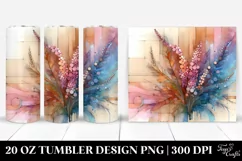 Abstract Heather Stained Tumbler | 20 oz Tumbler Product Image 1