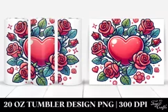 Love 20 Oz Tumbler Png Product Image 1