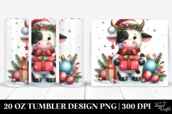 Christmas PNG 20 Oz Tumbler Design Product Image 1