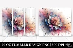 Shiny Carnation . 20 Oz Tumbler Design Product Image 1