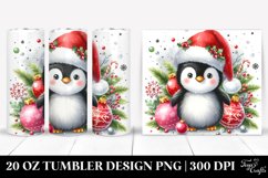 Christmas PNG 20 Oz Tumbler Design Product Image 1