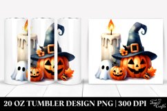 Simple Funny Halloween Clipart 20 Oz Tumbler Product Image 1
