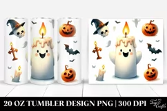 Simple Funny Halloween Clipart 20 Oz Tumbler Product Image 1