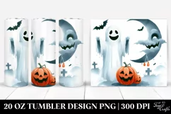Simple Funny Halloween Clipart 20 Oz Tumbler Product Image 1
